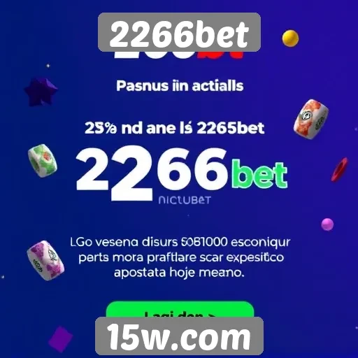 Ofertas promocionais e bônus da 2266bet